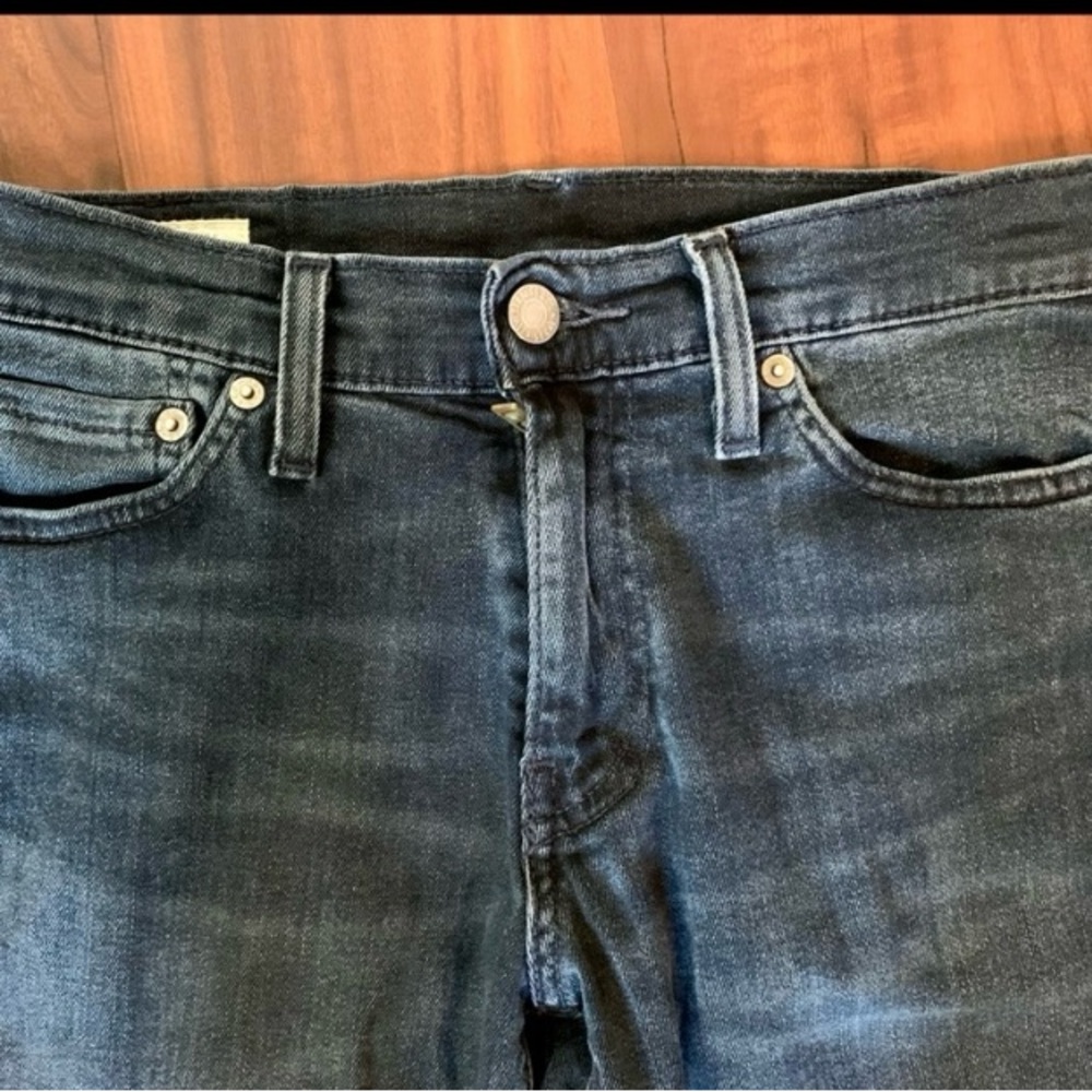 LN MEN’S 511 PREMIUM LEVI JEANS. SLIM FIT, DARK WASH. - Picture 3 of 8